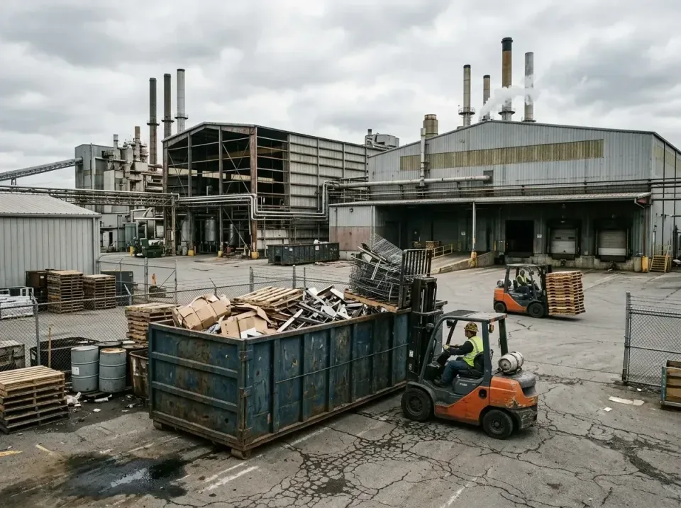 industrial-factory-scrap-conta-003 — frequently asked questions, Cheap Roll-off Dumpster Rentals in Liberty, MO